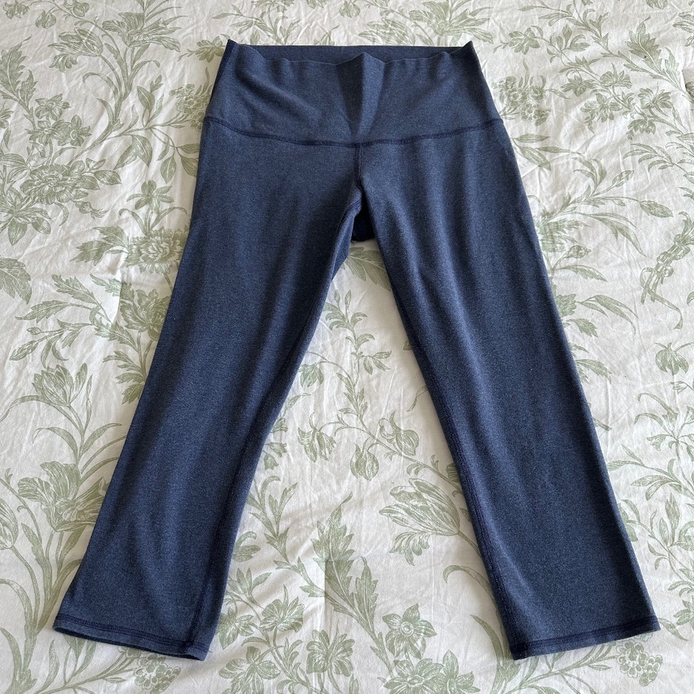 Lululemon Wunder Under Crop *Cotton (Roll Down)